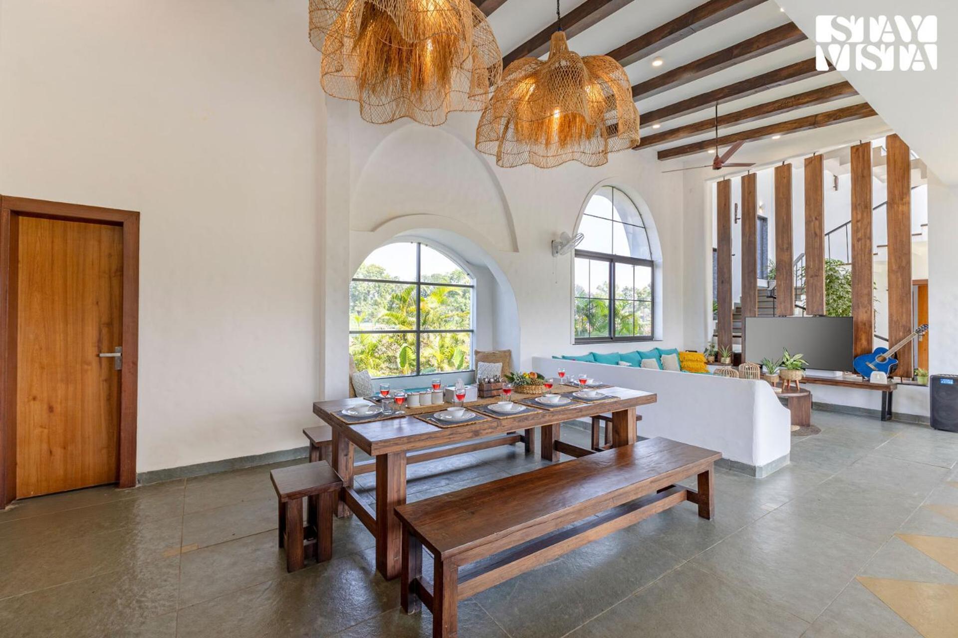 Stayvista At Lotus By The Lake With Pool, Bbq & Lawn Indore Exterior foto